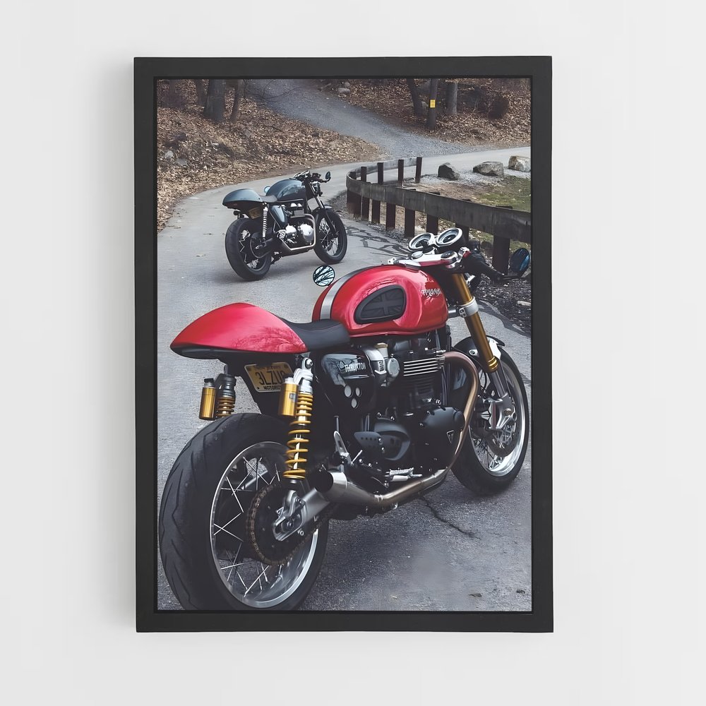 Poster Thruxton RS Radieux – affiche Triumph (vue 2)